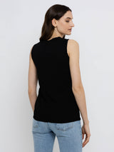 Taurus Sleeveless Tee-Velvet-Over the Rainbow