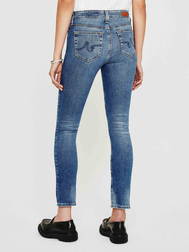 Mari Mid Rise Straight Jean - 15 Yr Shoreline-AG Jeans-Over the Rainbow