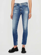 Mari Mid Rise Straight Jean - 15 Yr Shoreline-AG Jeans-Over the Rainbow