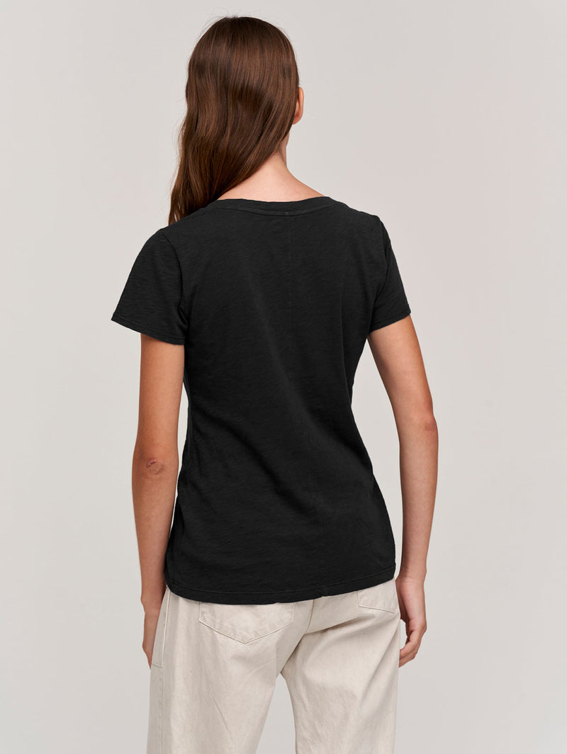 Lilith V Neck T-Shirt-Velvet-Over the Rainbow